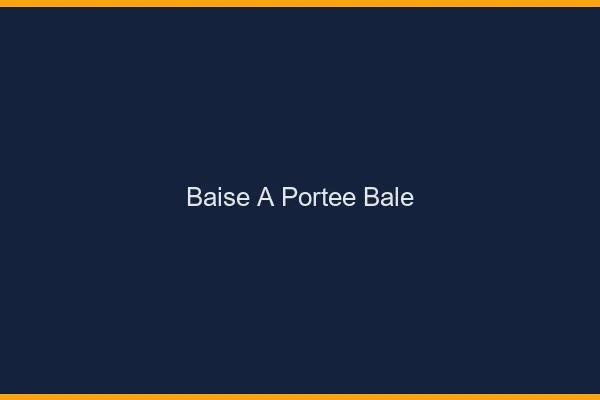 Baise à Portée Bâle