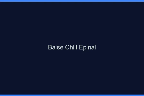 Baise Chill Épinal