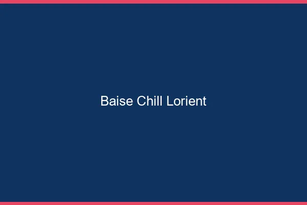 Baise Chill Lorient