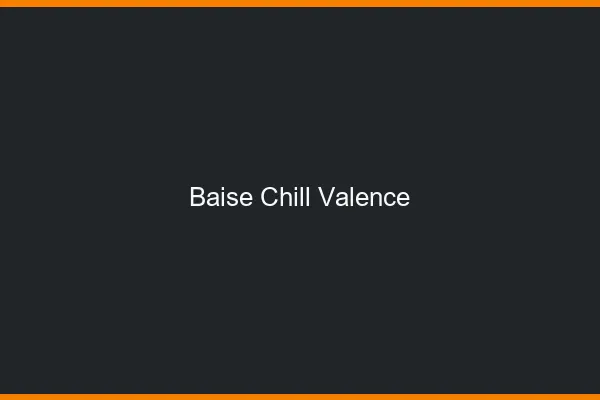 Baise Chill Valence