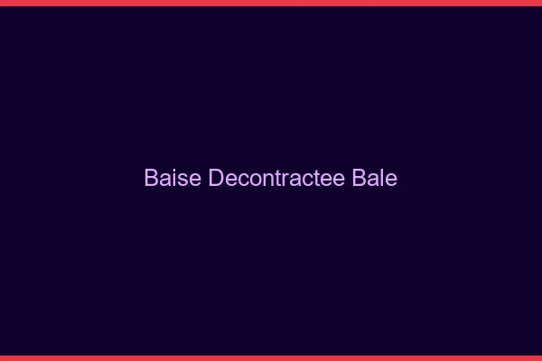Baise Décontractée Bâle