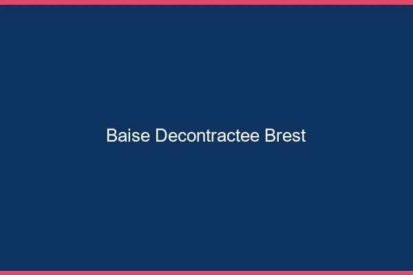 Baise Décontractée Brest