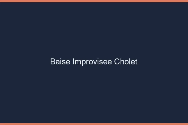 Baise Improvisée Cholet