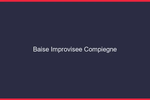 Baise Improvisée Compiègne