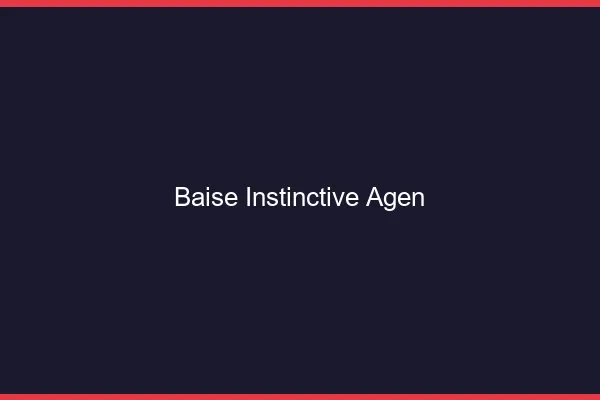 Baise Instinctive Agen