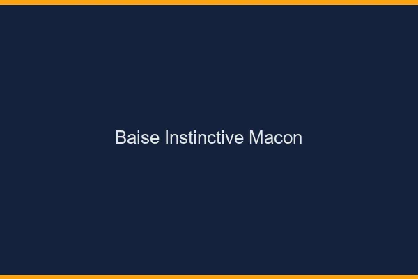 Baise Instinctive Mâcon