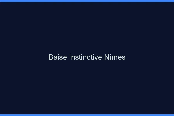 Baise Instinctive Nîmes