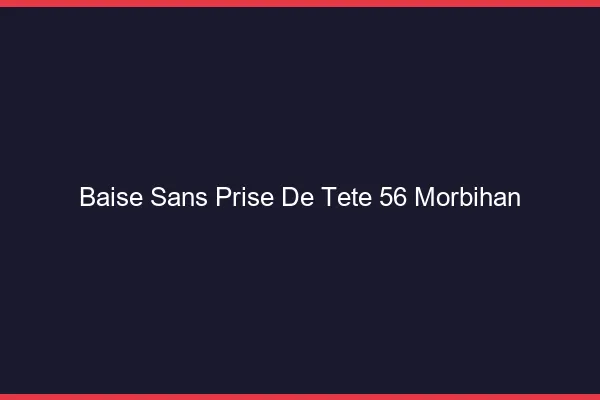 Baise Sans Prise de Tête Morbihan