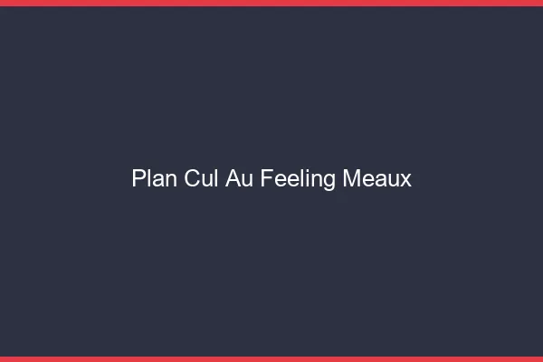 Plan Cul au Feeling Meaux
