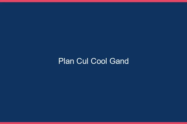 Plan Cul Cool Gand