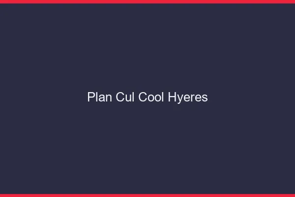 Plan Cul Cool Hyères