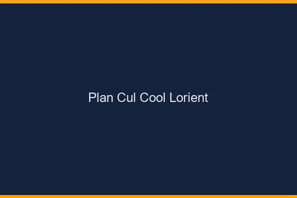 Plan Cul Cool Lorient