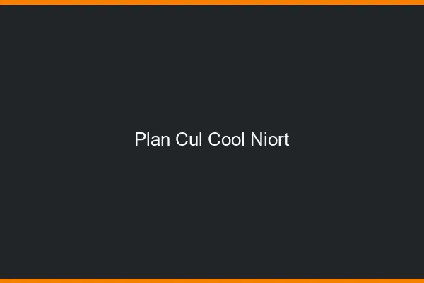 Plan Cul Cool Niort