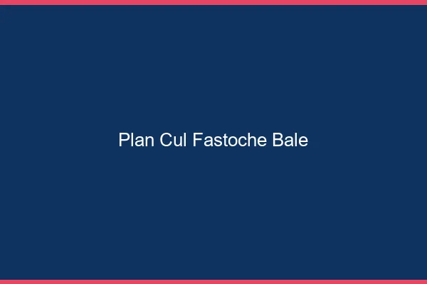 Plan Cul Fastoche Bâle