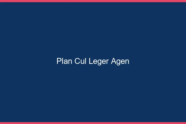 Plan Cul Léger Agen