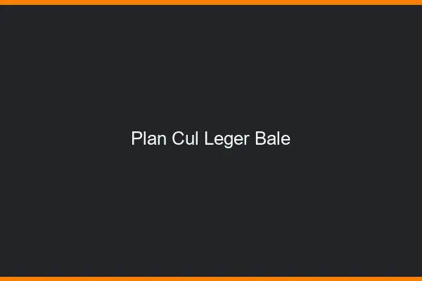 Plan Cul Léger Bâle