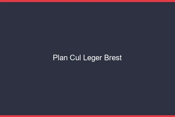 Plan Cul Léger Brest