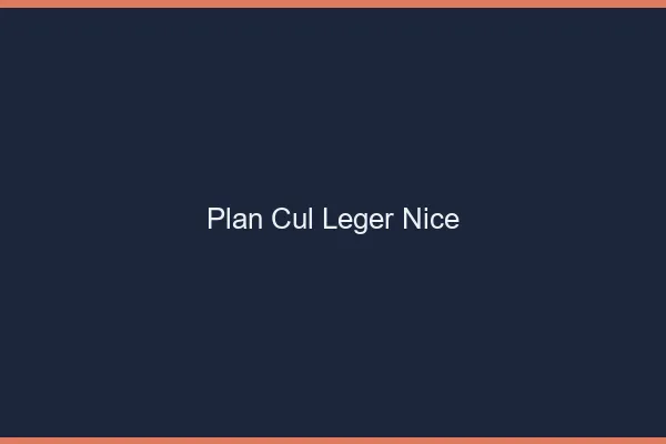 Plan Cul Léger Nice