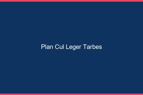 Plan Cul Léger Tarbes