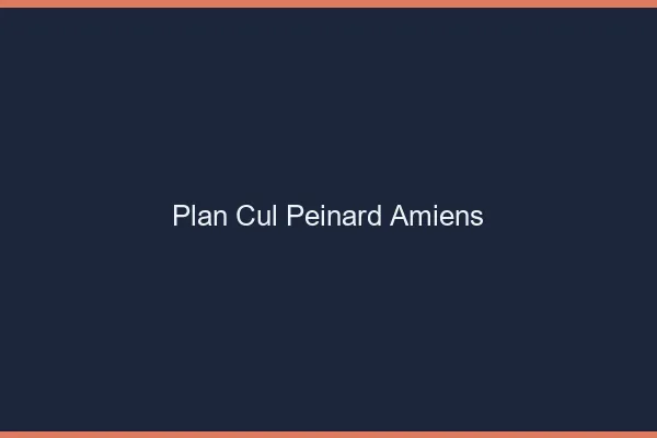 Plan Cul Peinard Amiens