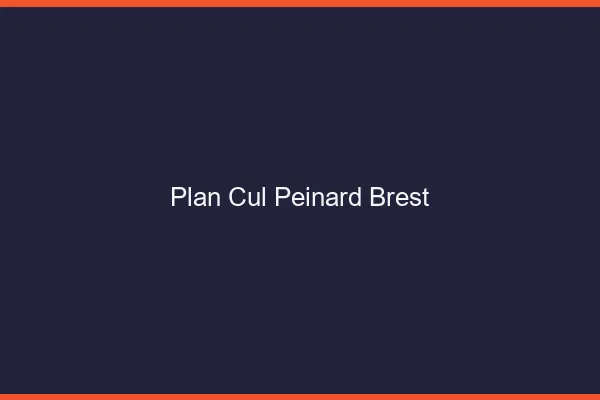 Plan Cul Peinard Brest