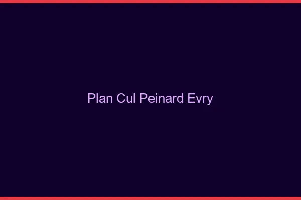 Plan Cul Peinard Évry