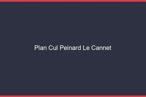 Plan Cul Peinard Le Cannet