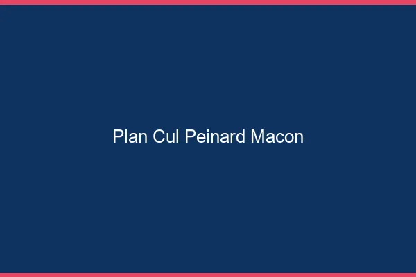 Plan Cul Peinard Mâcon