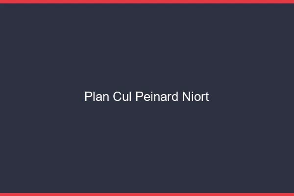 Plan Cul Peinard Niort