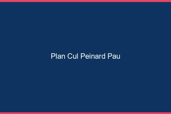 Plan Cul Peinard Pau