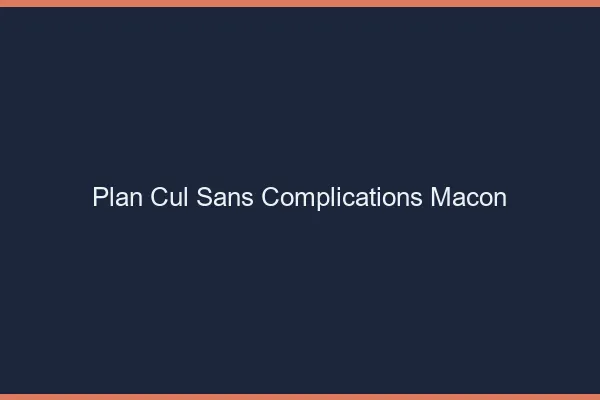 Plan Cul Sans Complications Mâcon