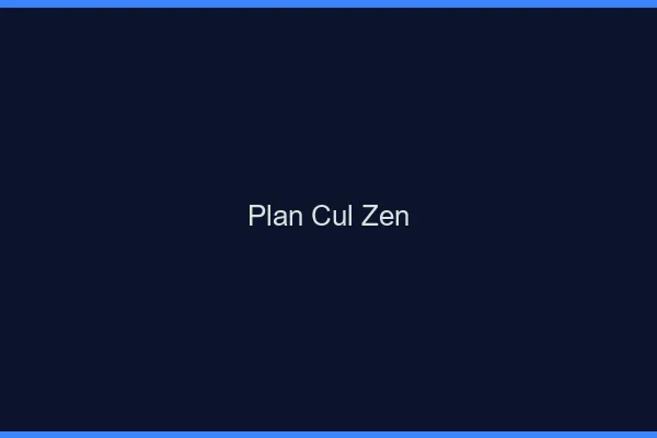 Plan Cul Zen